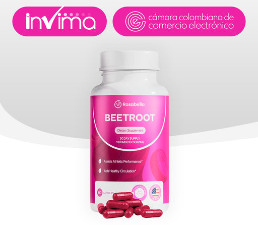 ROSABELLA BEETROOT® Mejora tu Salud Vascular y Desintoxica tu Hígado